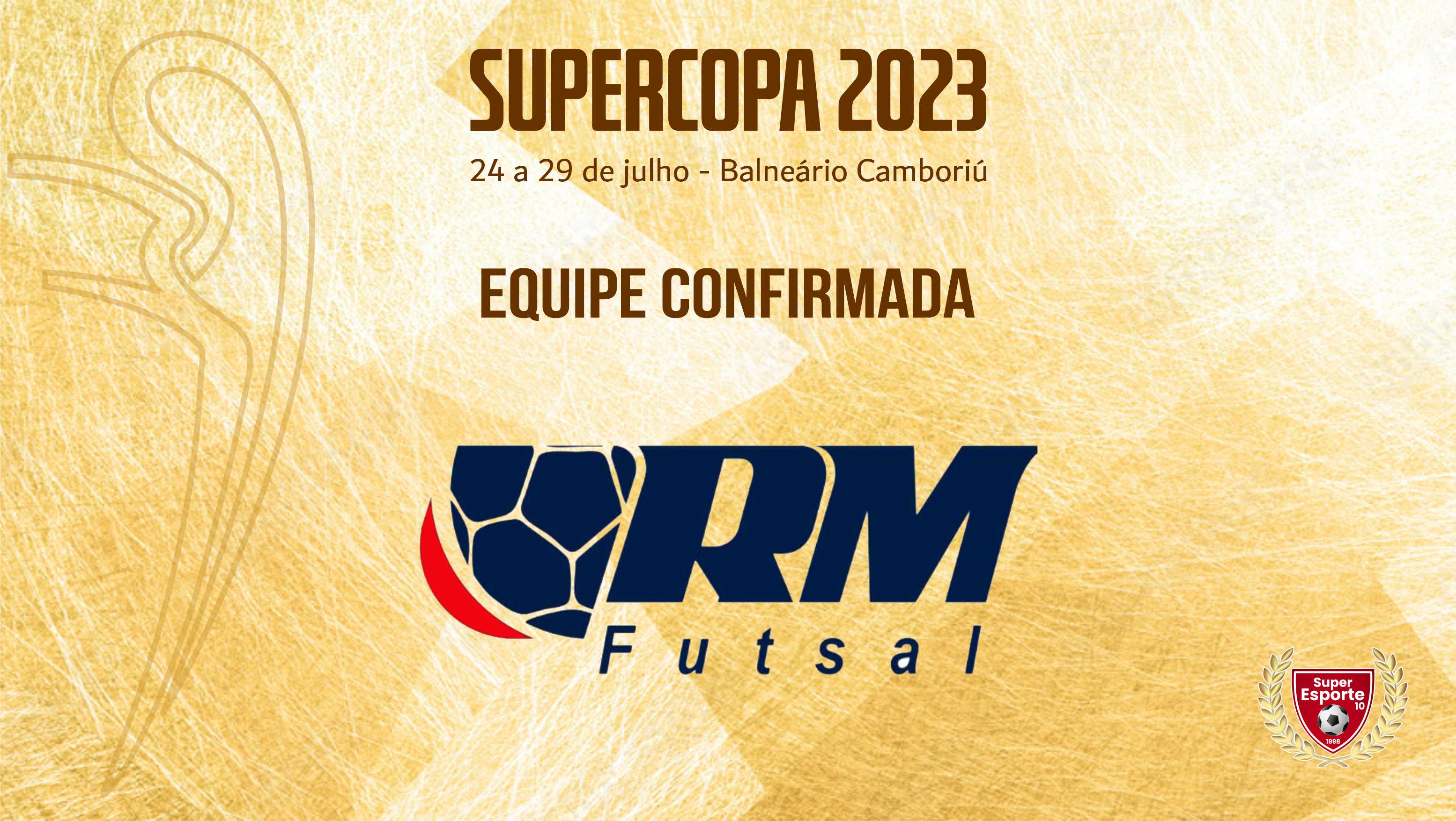 RM Futsal representa Sorocaba na Supercopa
