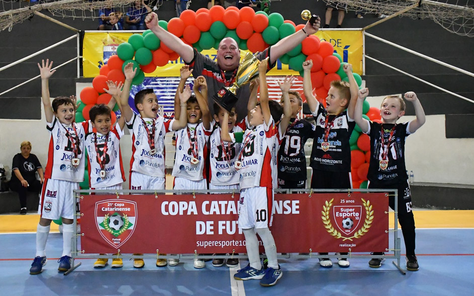 Confira o resultado dos jogos da 1ª fase da Copa Santa Catarina de Futsal  sub 8. - Elase