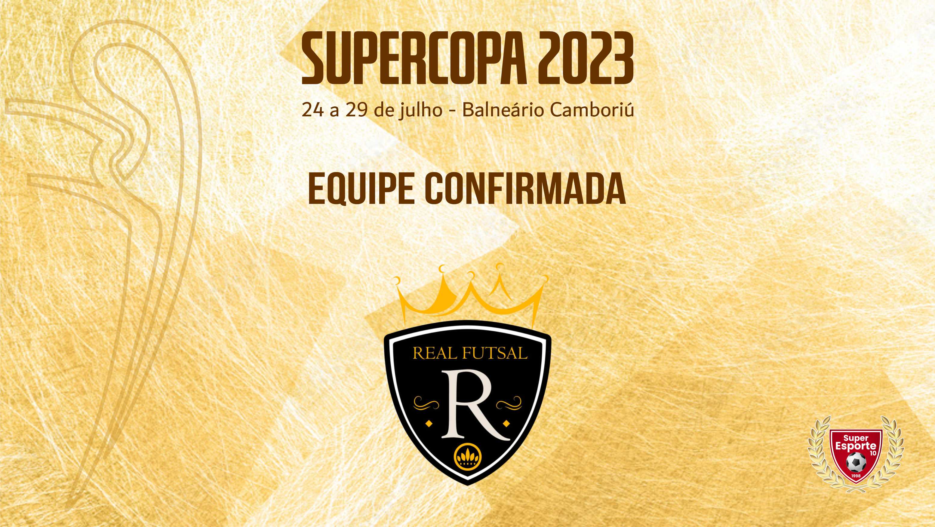 Real de Camboriú disputará a Supercopa, em julho