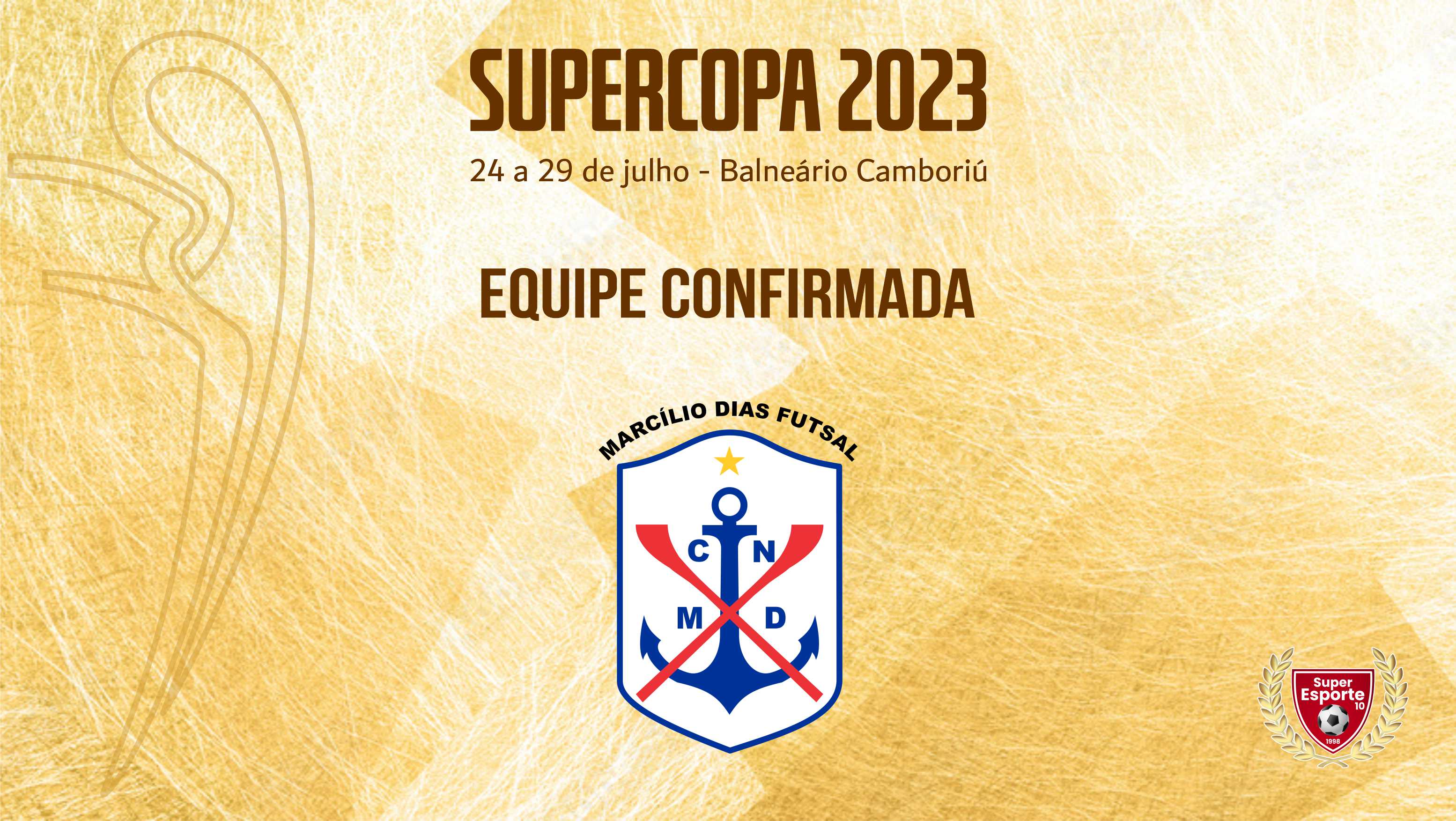 Itajaí será representada pelo Marcílio Dias Futsal