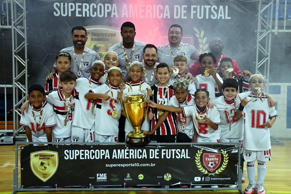 Final de gigantes: São Paulo vence o Flamengo na Sub-09
