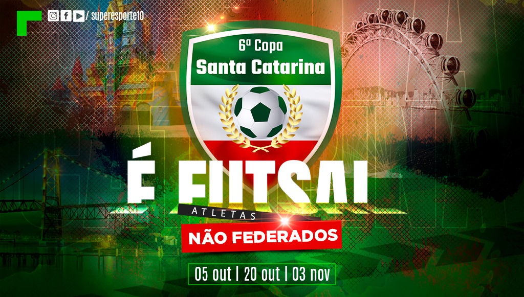 Copa Santa Catarina abre inscrições para não federados